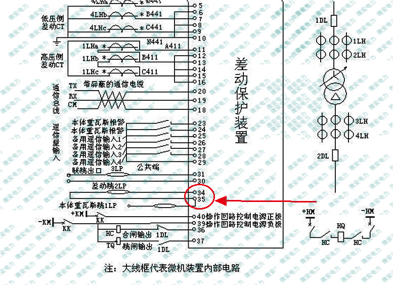 繼電保護(hù)測試儀時間測試接線圖