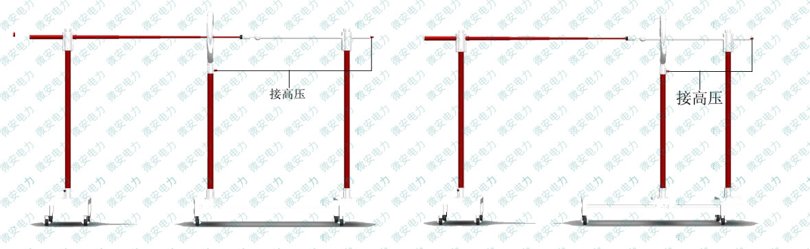 驗(yàn)電器同干擾的電場(chǎng)影響接線