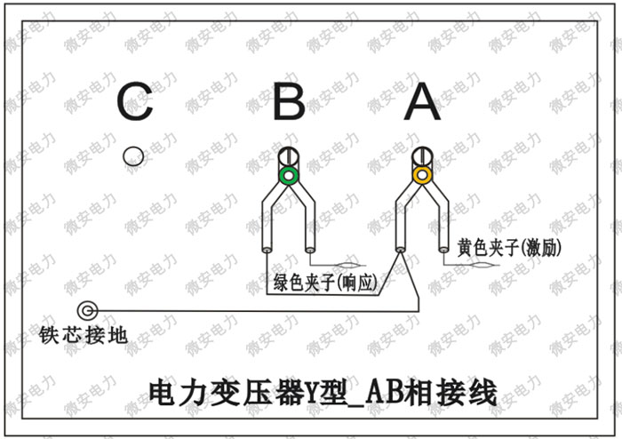 Y型變壓器_AB相接線