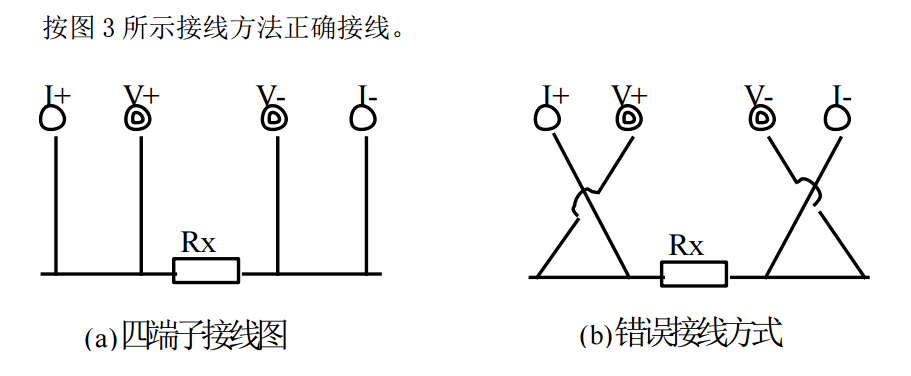 回路電阻測試儀接線圖
