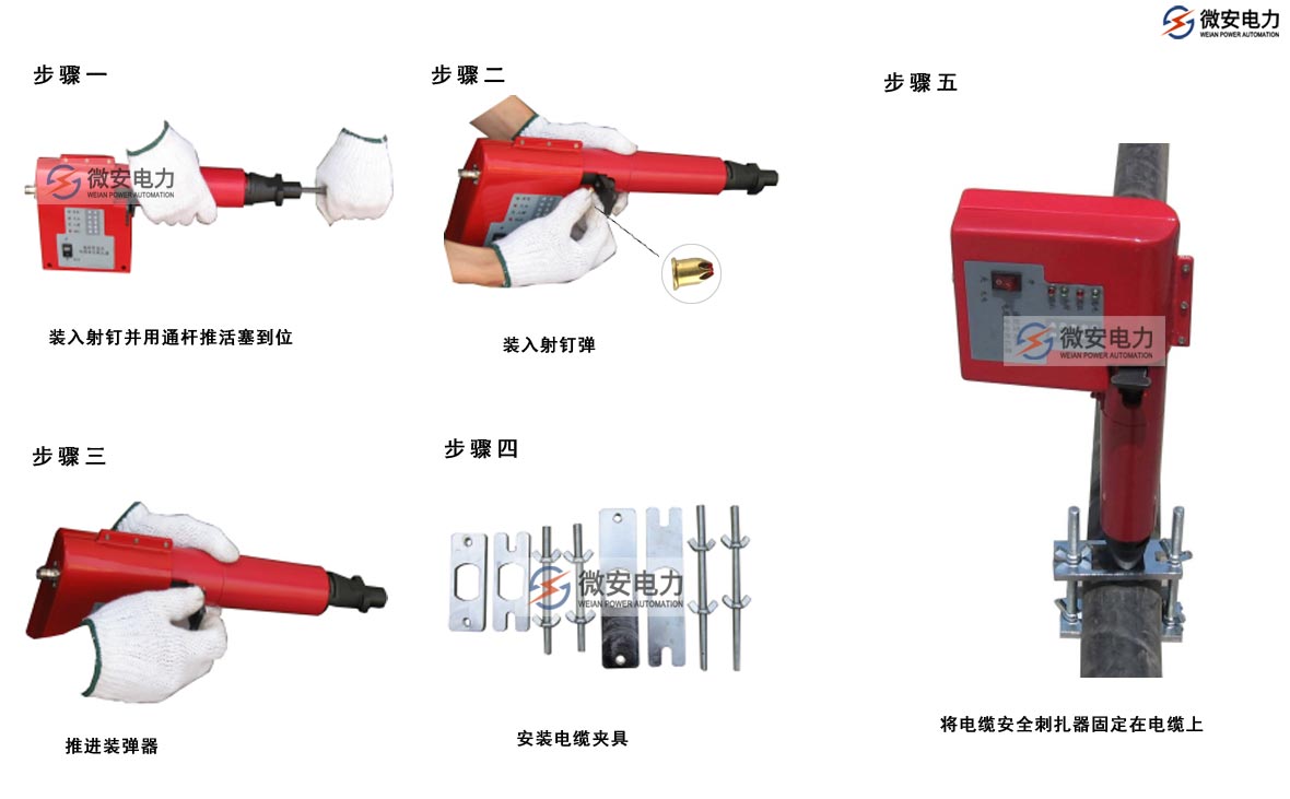 電纜安全刺扎器