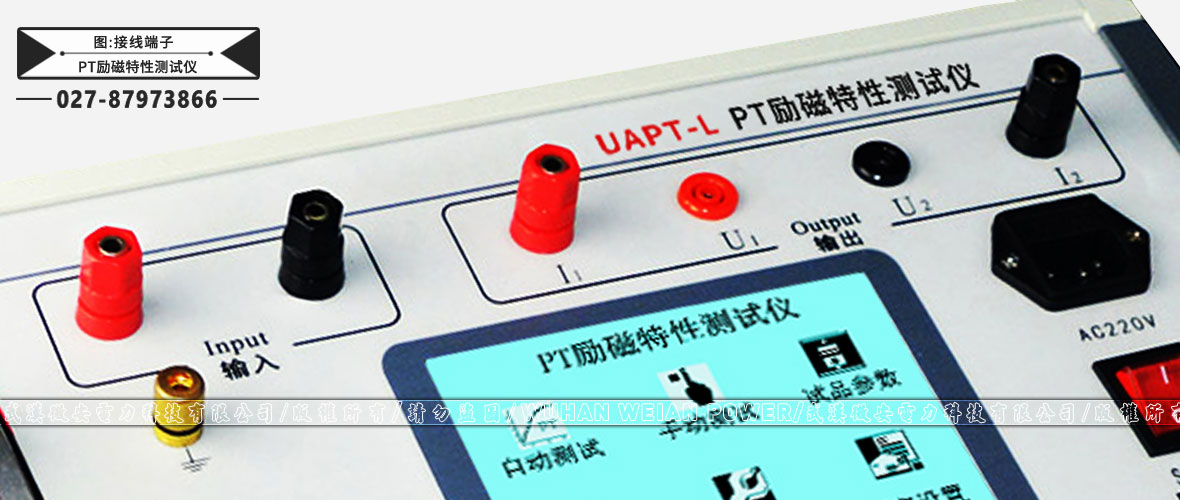 PT勵(lì)磁特性測(cè)試儀接線(xiàn)端子