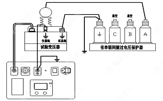 過電壓保護器測試儀接線圖 過電壓保護器測試儀接線圖