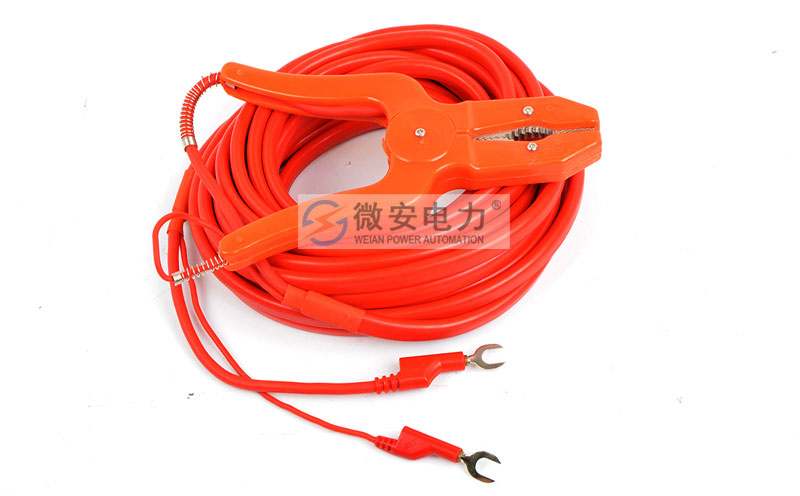 100A直流電阻測試儀測試夾(紅)