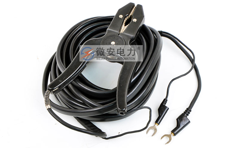 100A直流電阻測試儀測試夾(黑)