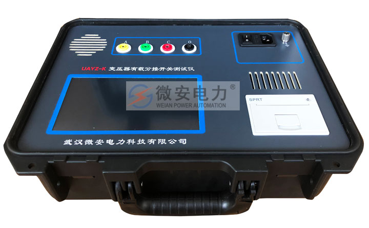 變壓器有載分接開關測試儀主機正面