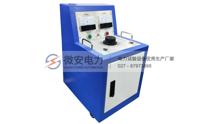 交流大電流發生器側面