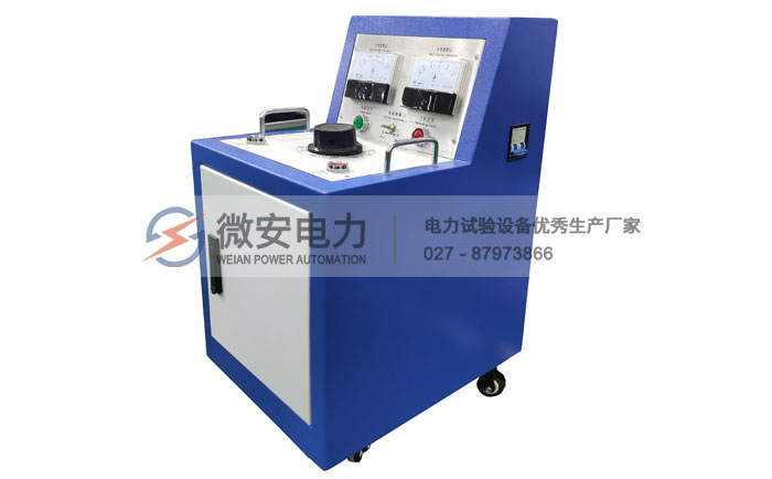 交流大電流發生器側面2